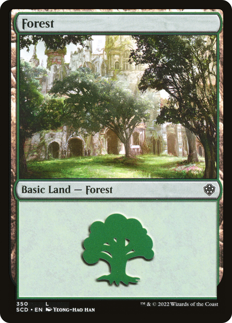 Forest (350) [Starter Commander Decks] | Good Games Adelaide SA