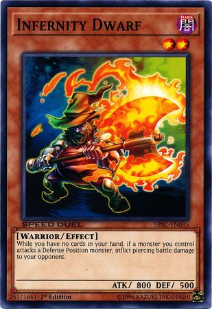 Infernity Dwarf [SBSC-EN035] Common | Good Games Adelaide SA