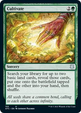 Cultivate 155 (Commander: Adventures in the Forgotten Realms)  | Good Games Adelaide SA