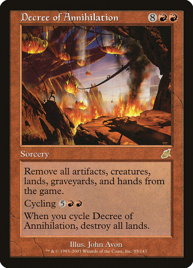 Decree of Annihilation [Scourge] | Good Games Adelaide SA
