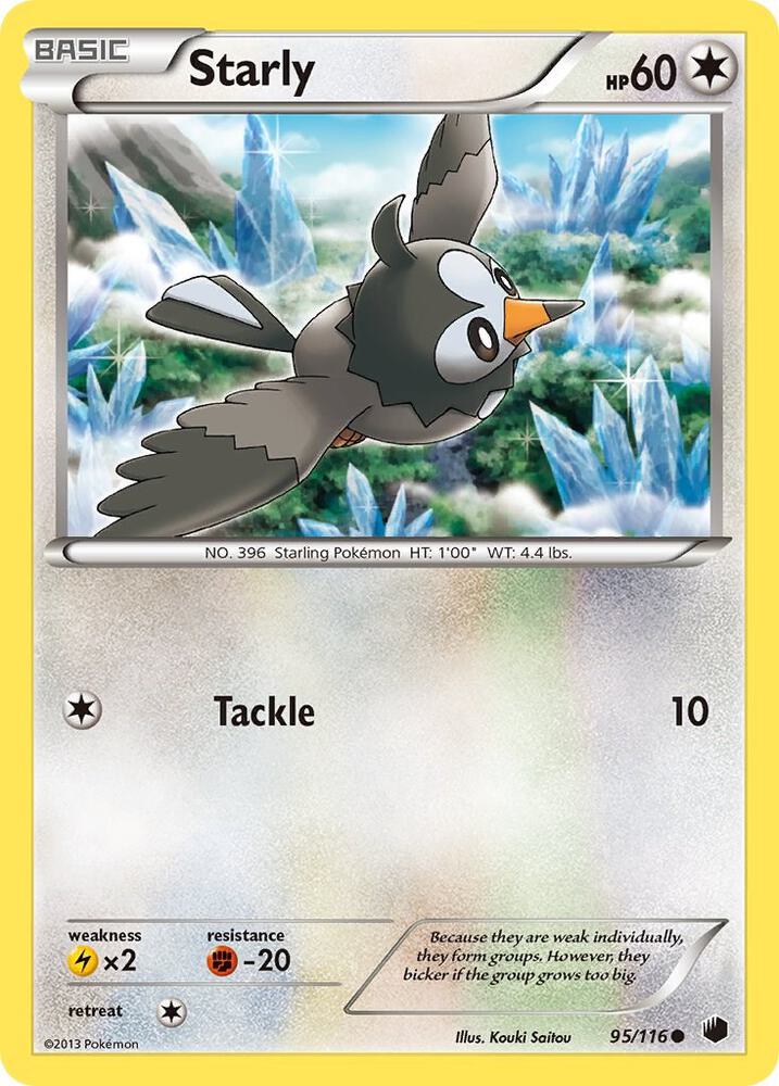 Starly 95/116 (Plasma Freeze)  - Reverse Holofoil | Good Games Adelaide SA