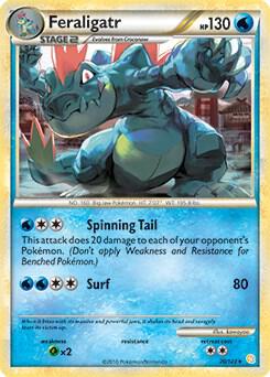 Feraligatr 20 123 Cosmos Holo 020/123 (Deck Exclusives)  - Holofoil | Good Games Adelaide SA