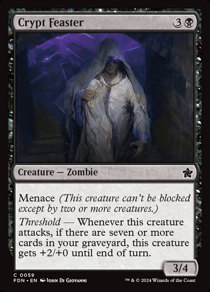 Crypt Feaster 59 (Foundations)  - Foil | Good Games Adelaide SA