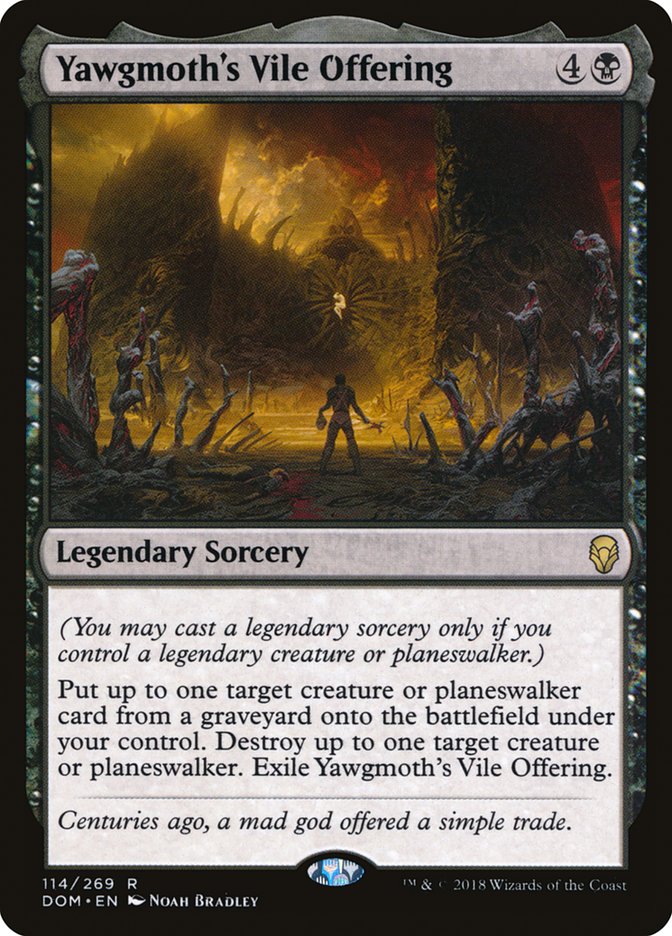 Yawgmoth's Vile Offering [Dominaria] | Good Games Adelaide SA
