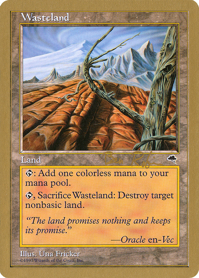 Wasteland (Ben Rubin) [World Championship Decks 1998] | Good Games Adelaide SA