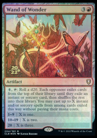 Wand of Wonder [Commander Legends: Battle for Baldur's Gate Prerelease Promos] | Good Games Adelaide SA