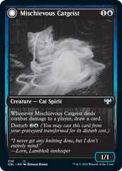 Mischievous Catgeist // Catlike Curiosity [Innistrad: Double Feature] | Good Games Adelaide SA