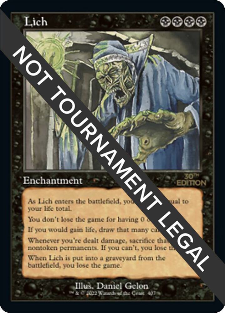 Lich Retro Frame 407/594 (30th Anniversary Edition)  | Good Games Adelaide SA