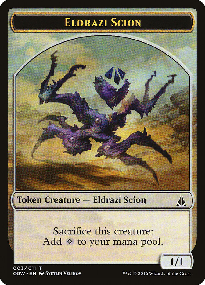 Eldrazi Scion (003/011) [Oath of the Gatewatch Tokens] | Good Games Adelaide SA