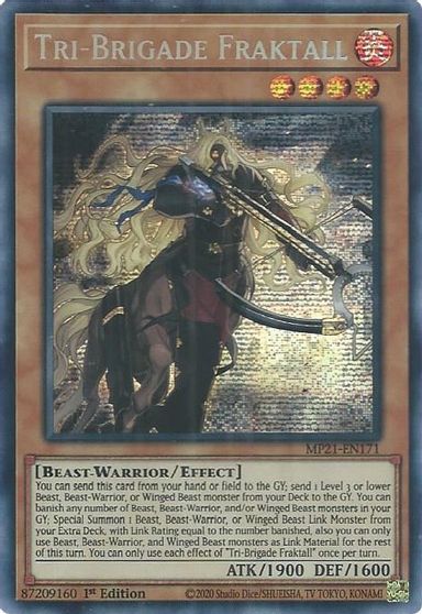 Tri-Brigade Fraktall [MP21-EN171] Prismatic Secret Rare | Good Games Adelaide SA