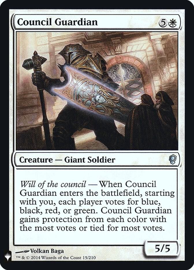 Council Guardian 15 (The List Reprints)  - Foil | Good Games Adelaide SA