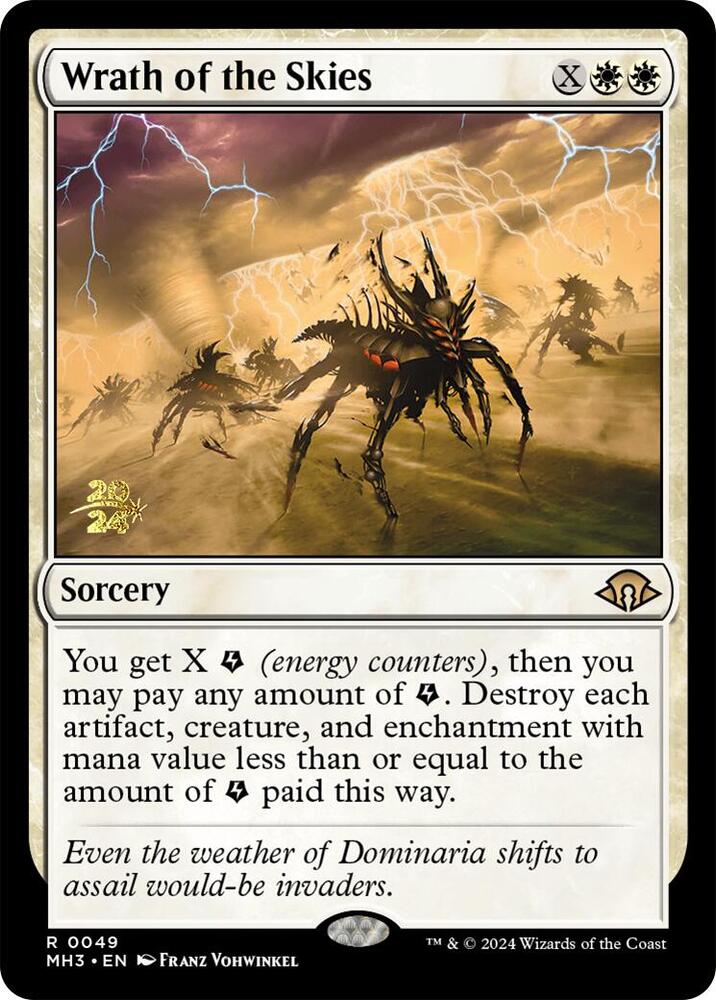 Wrath of the Skies 49 (Prerelease Cards)  - Foil | Good Games Adelaide SA