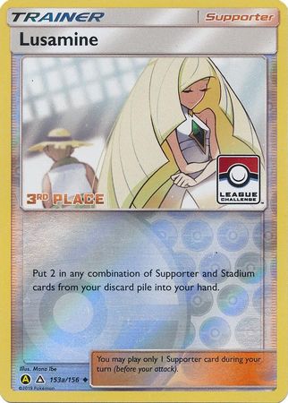 Lusamine (153a/156) (League Challenge Alt Art 3rd Place) [Sun & Moon: Ultra Prism] | Good Games Adelaide SA