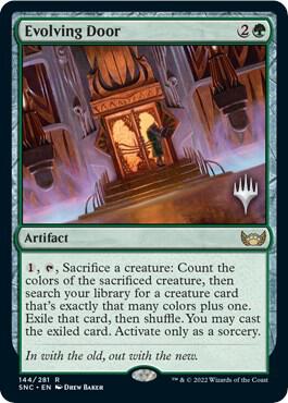 Evolving Door 144 (Promo Pack: Streets of New Capenna)  | Good Games Adelaide SA