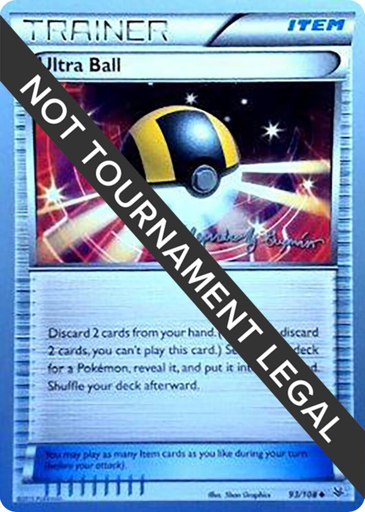 Ultra Ball 2015 Alejandro Ng Guzman 93/108 (World Championship Decks)  | Good Games Adelaide SA