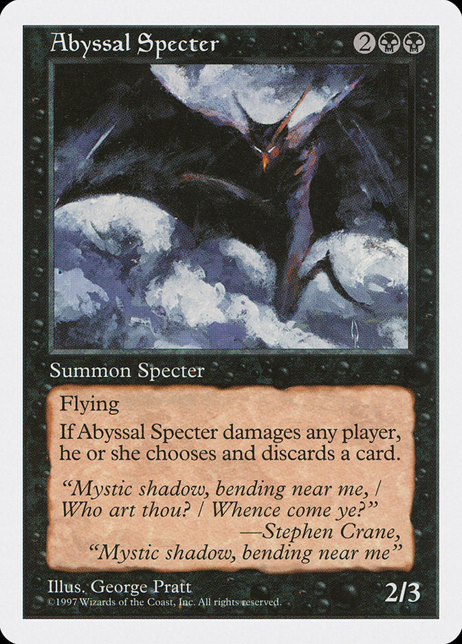 Abyssal Specter [Fifth Edition] | Good Games Adelaide SA