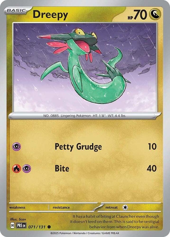 Dreepy (071/131) [Scarlet & Violet: Prismatic Evolutions] | Good Games Adelaide SA