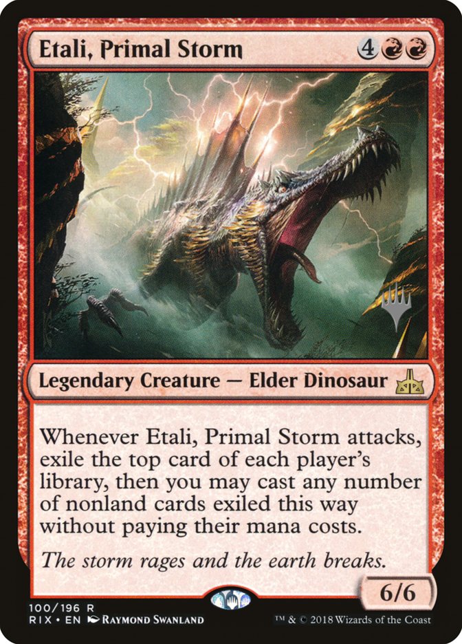 Etali, Primal Storm [Rivals of Ixalan Promos] | Good Games Adelaide SA
