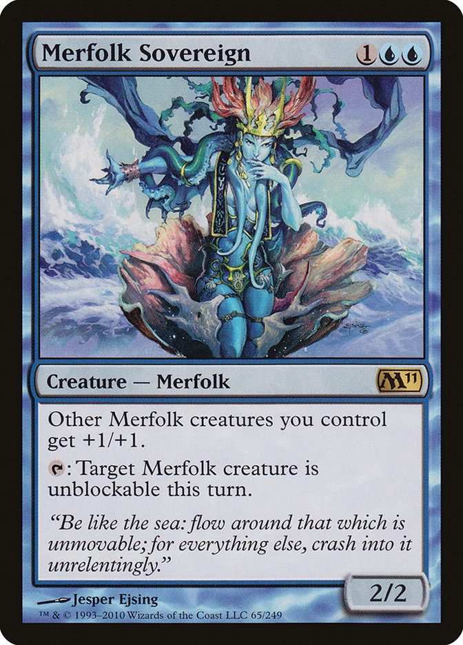 Merfolk Sovereign [Magic 2011] | Good Games Adelaide SA