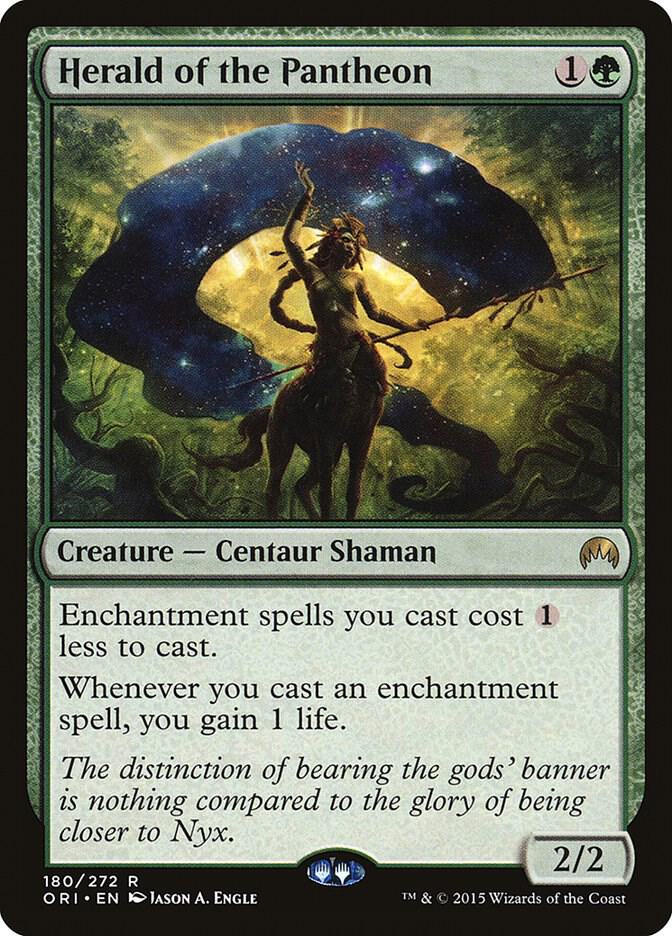 Herald of the Pantheon 180 (Magic Origins)  - Foil | Good Games Adelaide SA