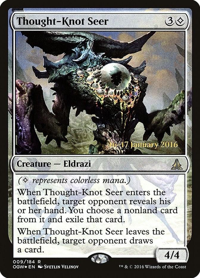Thought Knot Seer 9 (Prerelease Cards)  - Foil | Good Games Adelaide SA