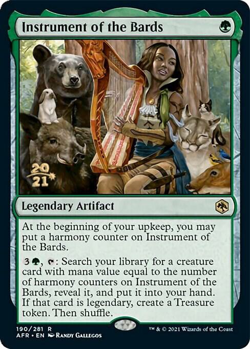 Instrument of the Bards 190 (Prerelease Cards)  - Foil