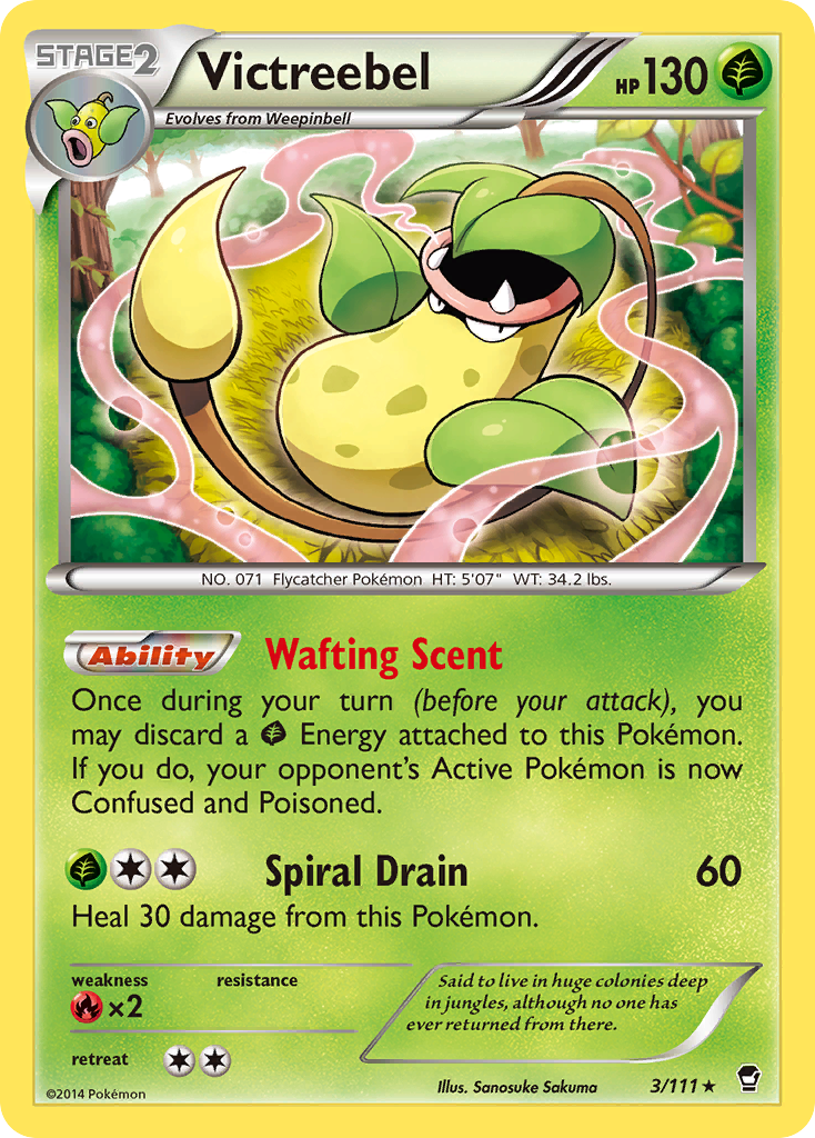 Victreebel (3/111) [XY: Furious Fists] | Good Games Adelaide SA