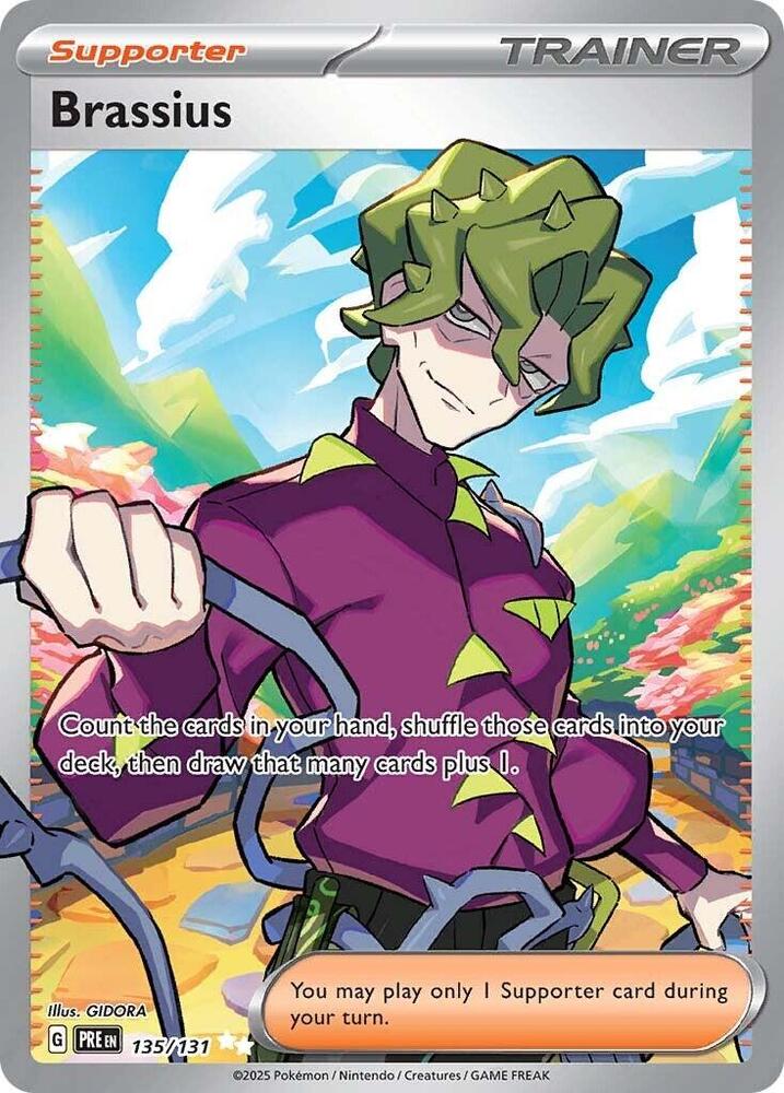 Brassius 135/131 (SV: Prismatic Evolutions)  - Holofoil | Good Games Adelaide SA