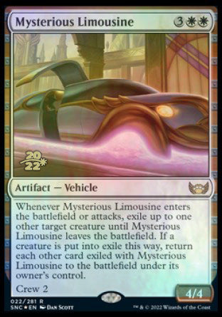 Mysterious Limousine [Streets of New Capenna Prerelease Promos] | Good Games Adelaide SA