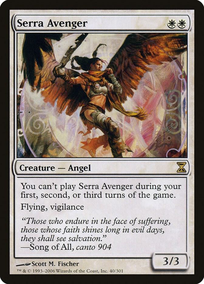 Serra Avenger 40 (Time Spiral)  - Foil | Good Games Adelaide SA