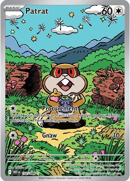 Patrat 152/086 152/086 (SV: White Flare)  - Holofoil | Good Games Adelaide SA