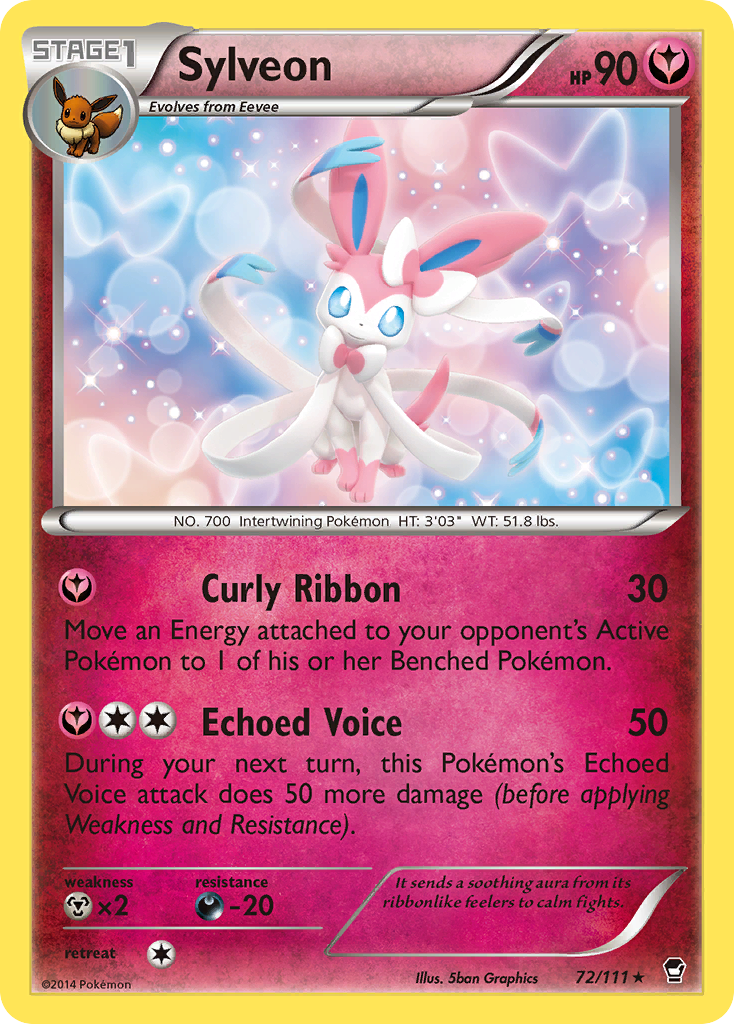 Sylveon (72/111) [XY: Furious Fists] | Good Games Adelaide SA