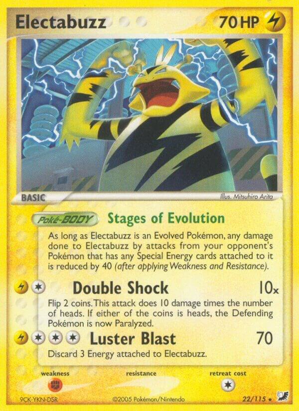 Electabuzz 22/115 (Unseen Forces)  | Good Games Adelaide SA