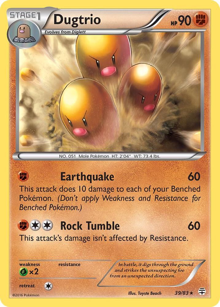 Dugtrio 39/83 (Generations)  | Good Games Adelaide SA