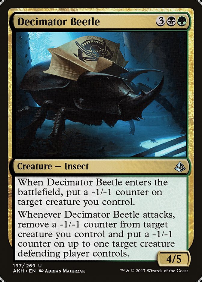 Decimator Beetle 197 (Amonkhet)  - Foil | Good Games Adelaide SA
