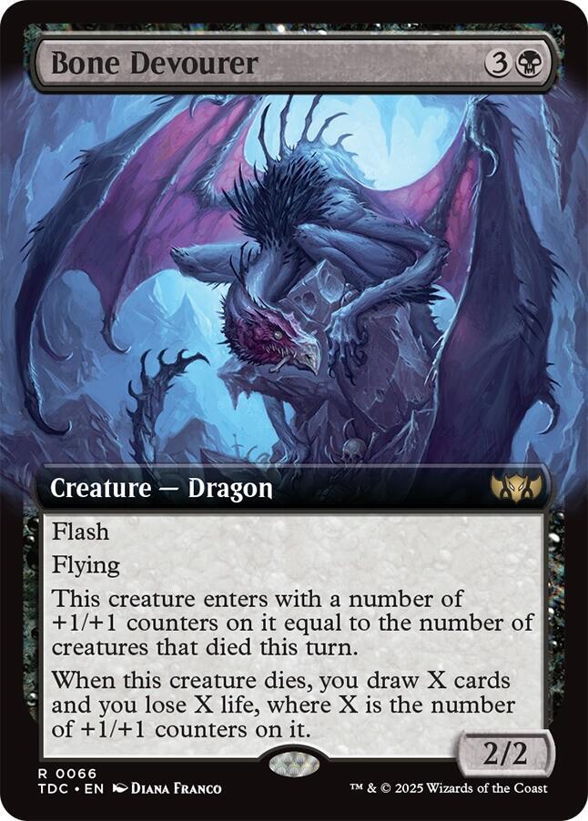 Bone Devourer 66 (Commander: Tarkir: Dragonstorm)  | Good Games Adelaide SA