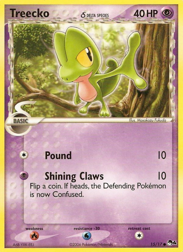 Treecko (15/17) (Delta Species) [POP Series 4] | Good Games Adelaide SA