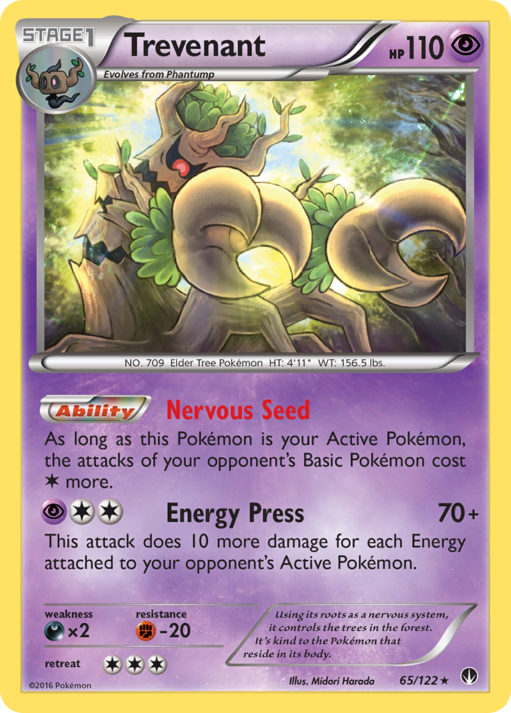 Trevenant (65/122) [XY: BREAKpoint] | Good Games Adelaide SA