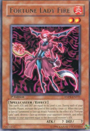 Fortune Lady Fire [ANPR-EN011] Rare | Good Games Adelaide SA