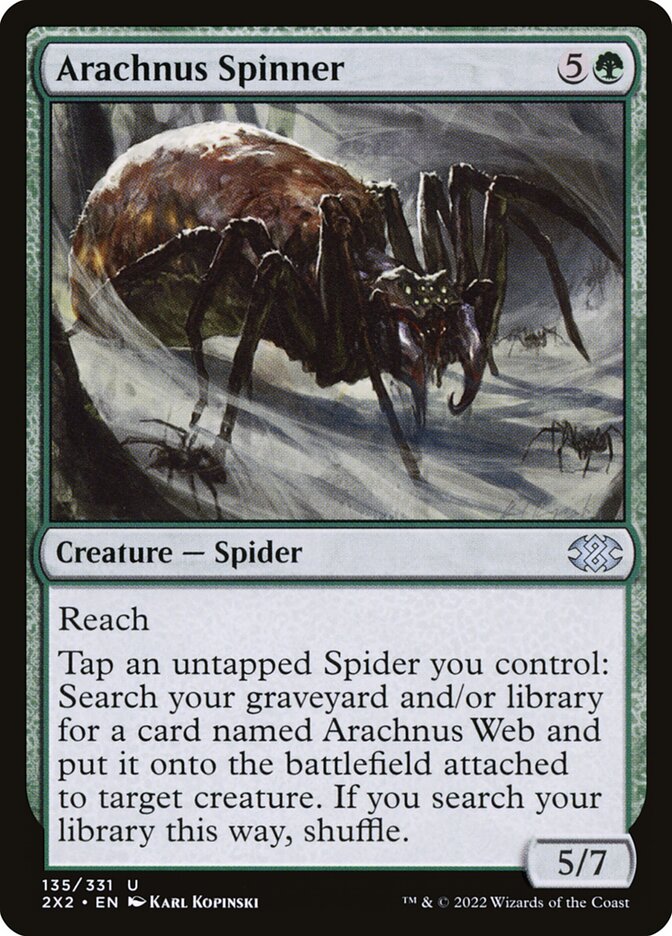 Arachnus Spinner 135 (Double Masters 2022)  | Good Games Adelaide SA
