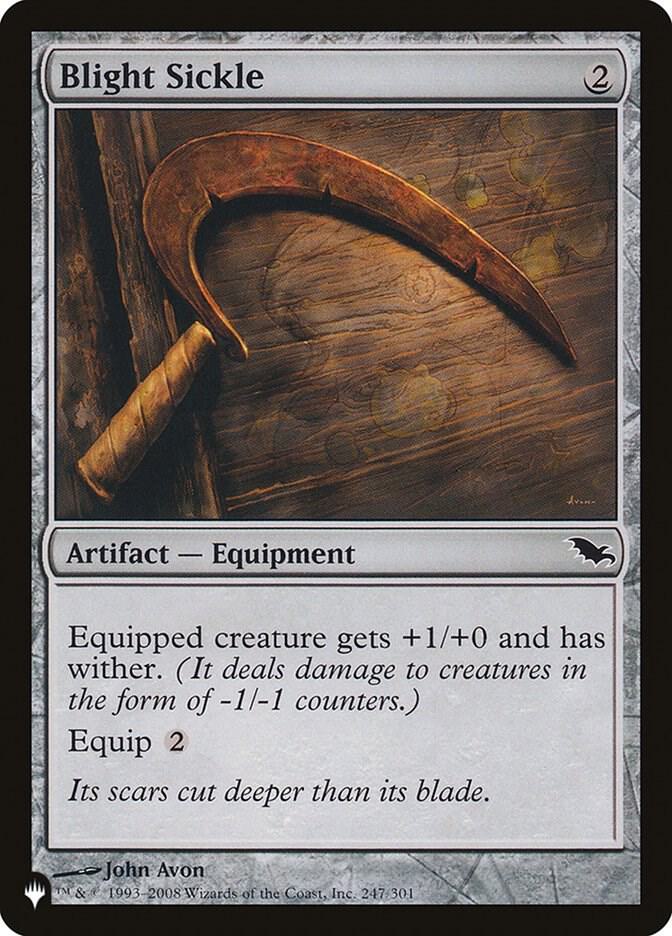 Blight Sickle 247/301 (The List Reprints)  | Good Games Adelaide SA