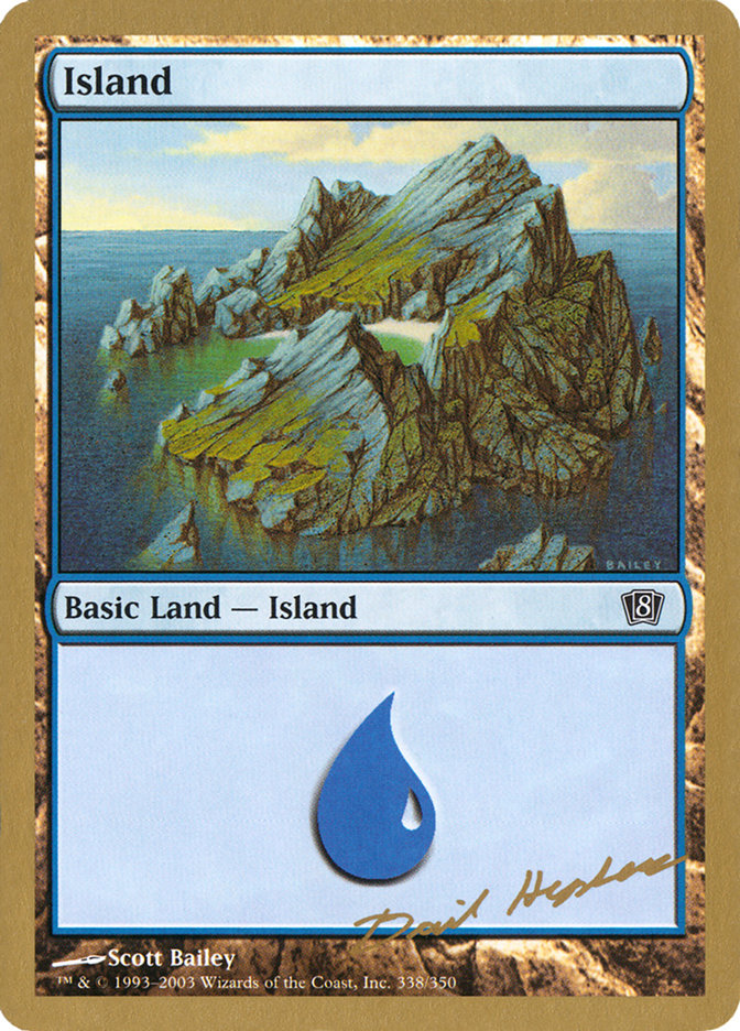 Island (dh338) (Dave Humpherys) [World Championship Decks 2003] | Good Games Adelaide SA