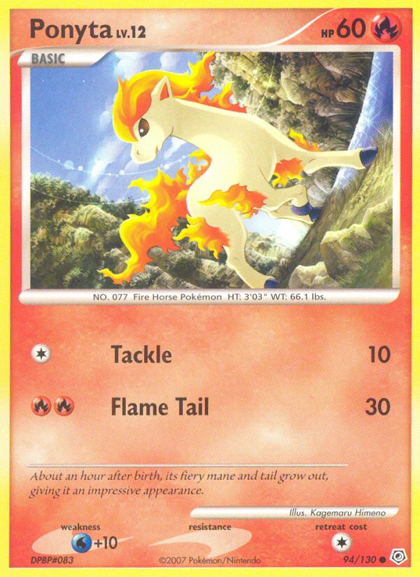 Ponyta (94/130) [Diamond & Pearl: Base Set] | Good Games Adelaide SA