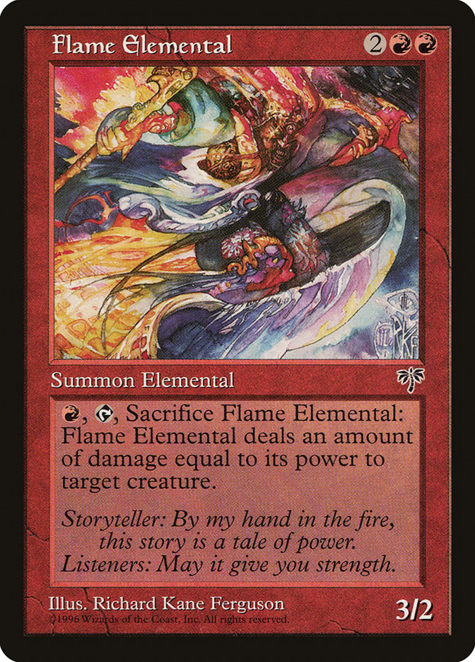 Flame Elemental  (Mirage)  | Good Games Adelaide SA