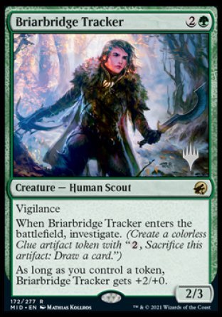 Briarbridge Tracker (Promo Pack) [Innistrad: Midnight Hunt Promos] | Good Games Adelaide SA