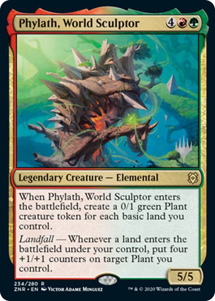 Phylath World Sculptor 234 (Promo Pack: Zendikar Rising)  | Good Games Adelaide SA