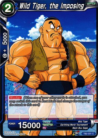 Wild Tiger, the Imposing [TB2-031] | Good Games Adelaide SA