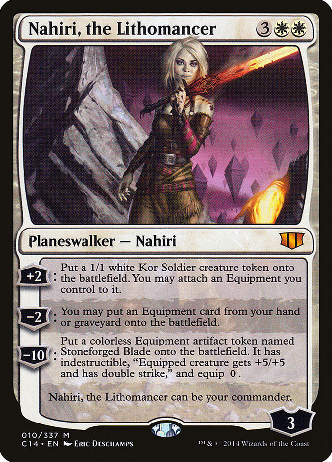Nahiri, the Lithomancer [Commander 2014] | Good Games Adelaide SA