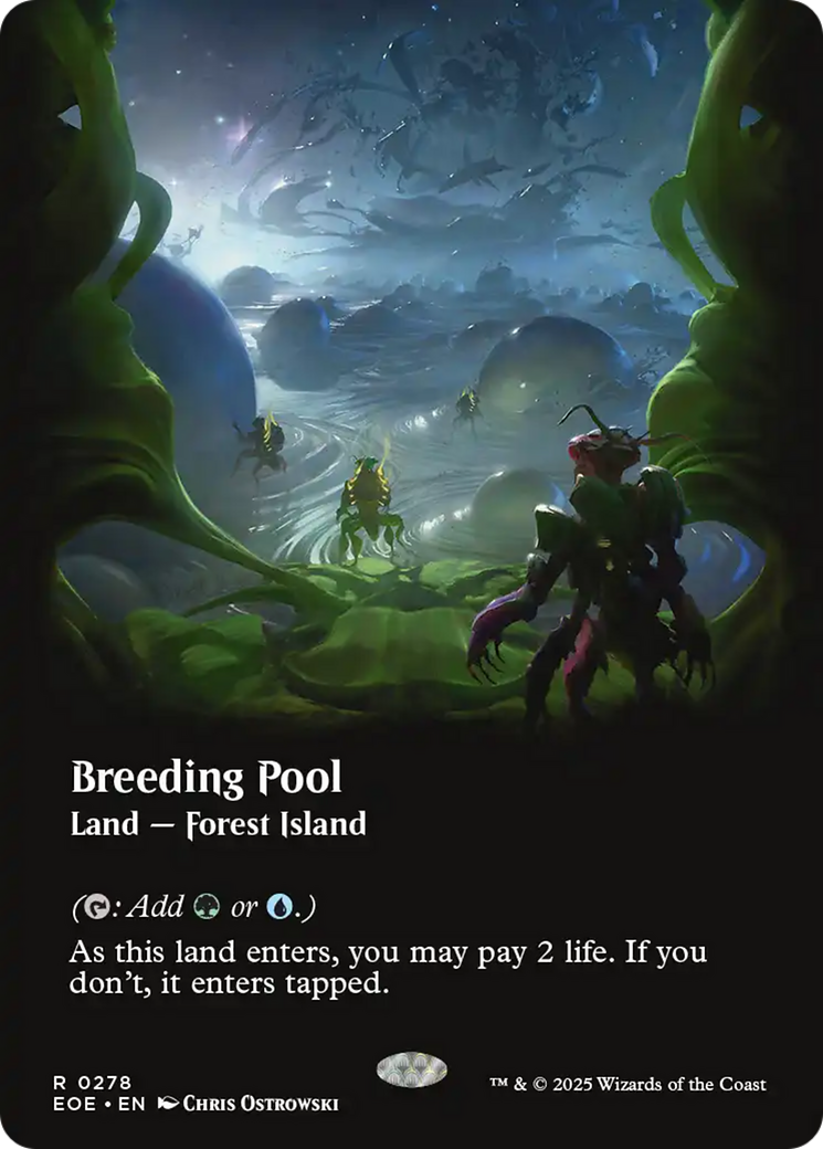Breeding Pool (Borderless) [Edge of Eternities] | Good Games Adelaide SA