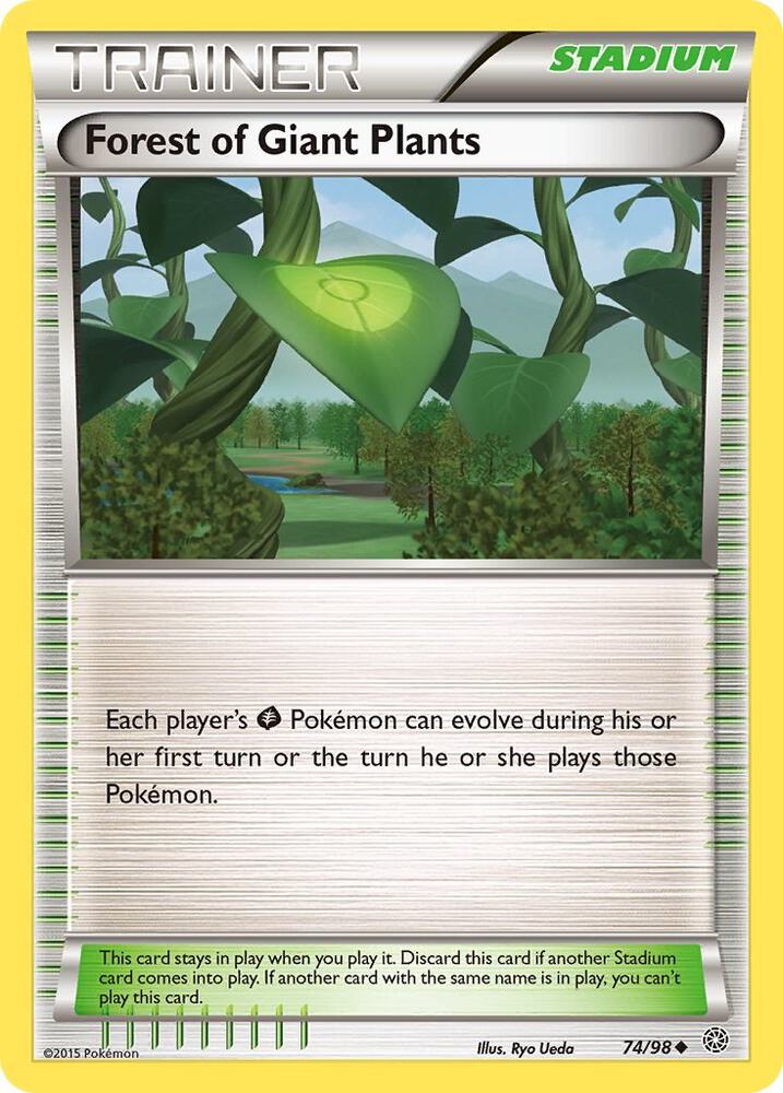 Forest of Giant Plants 74/98 (XY - Ancient Origins)  | Good Games Adelaide SA